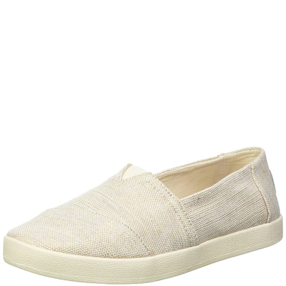 TOMS BLACK COATED CANVAS WOMENS CLASSIC 10006322 (SIZE: 9.5)